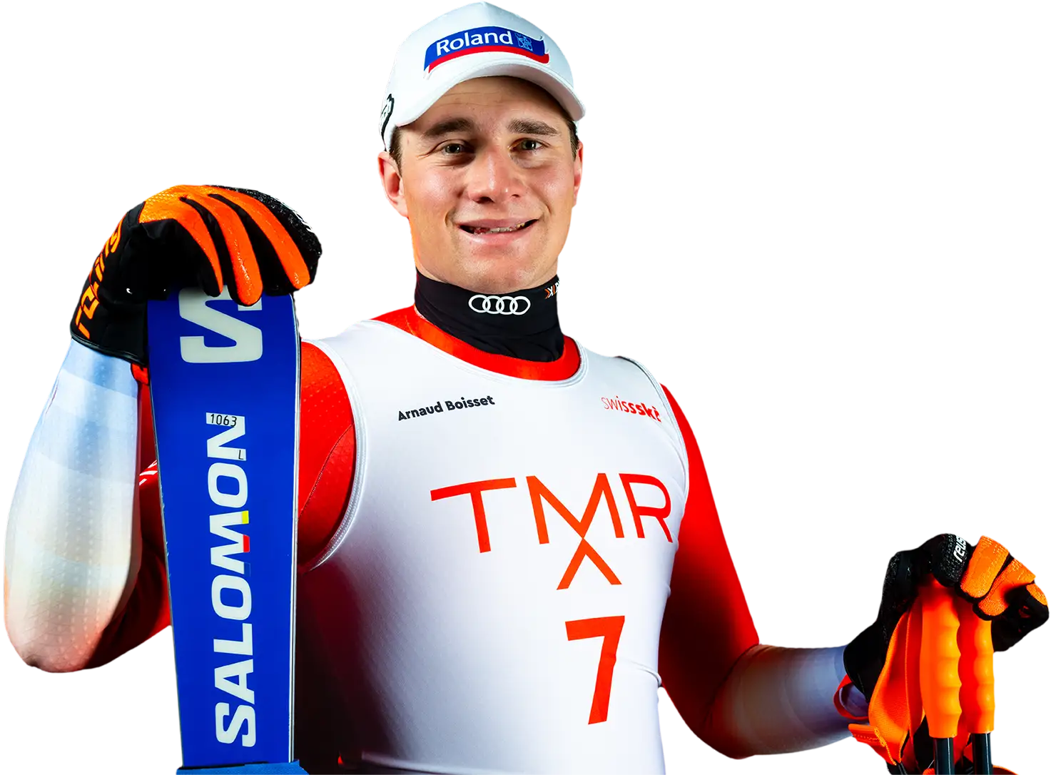 Arnaud Boisset, Swiss alpine skier and winner of the European Cup super-G category and Rookie of the Year in World Cup. He uses myDOXA to optimize his training and recovery, helping him to remain in prime shape during key competitions.